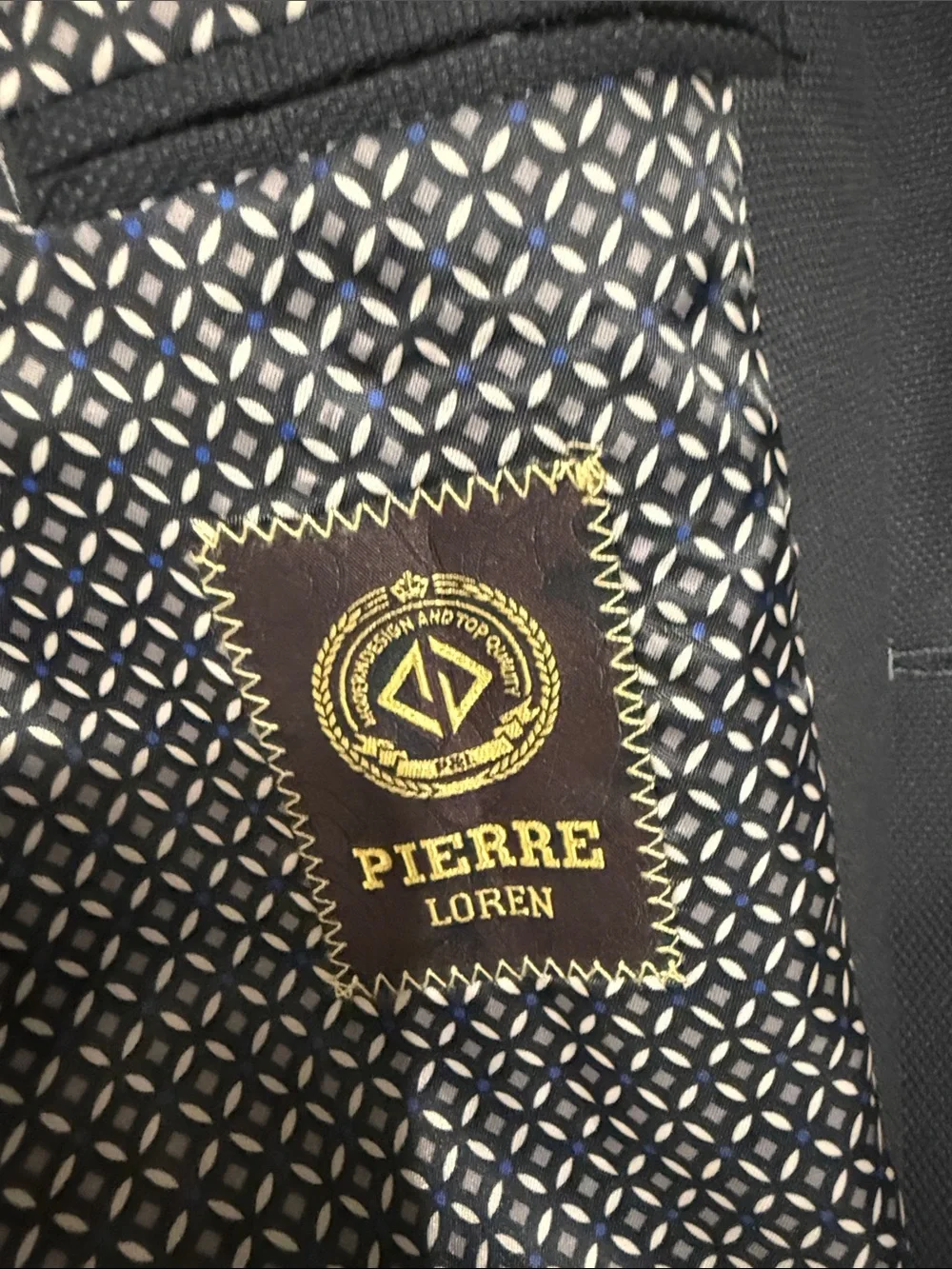 Classic Men's Black Single-Breasted Sport Coat Blazer